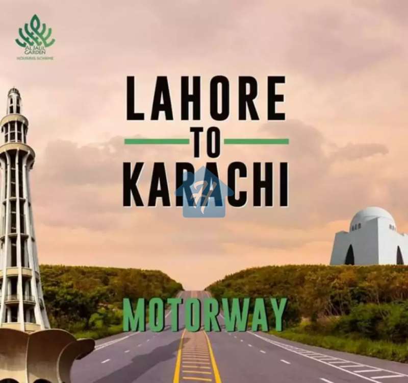 Al JALIL GARDEN 5 Marla plot Near from Omega, Al Rehman Garden