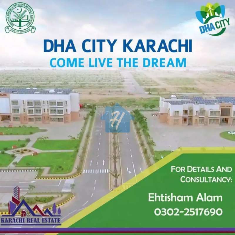 DHA CITY 7-B 500 Yards full paid clear plot for more details contact us
