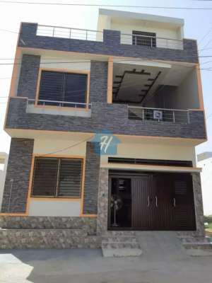 120 Yards new double story house sell in block-5, saadi town