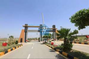 university town 5 Marla plot for sale ideal location Kashmir Highway