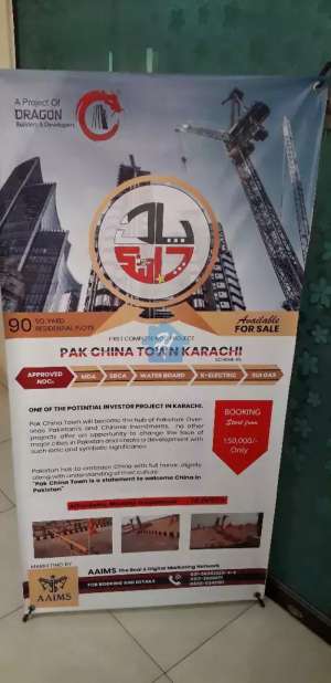Pak-China Town Plots Availible