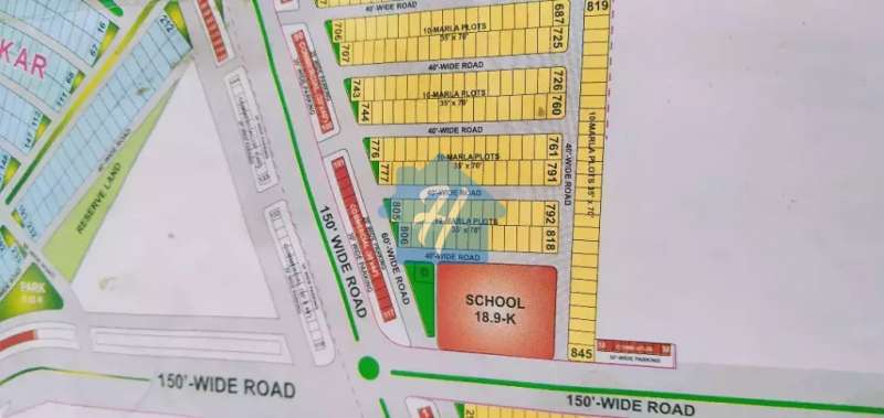 5 MARLA PLOT FOR SALE IN BAHRIA TOWN LAHORE GHAZNAVI EXTENSION E.