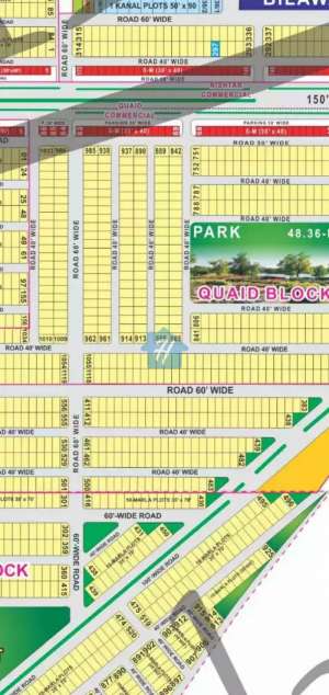 10 Marla Plot For Sale Sector F Johar Block In BAHRIA Town Lahore