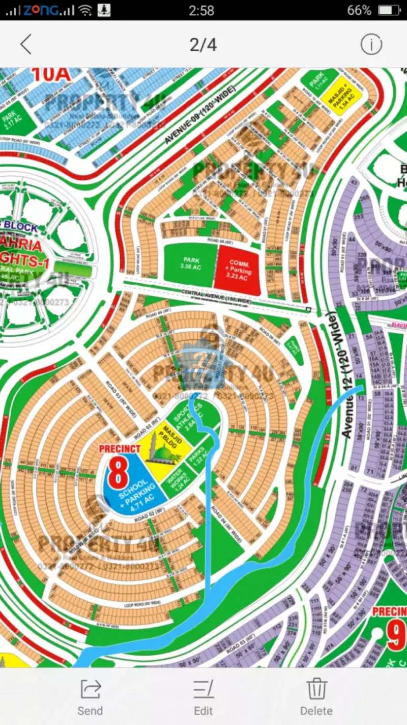 250 Yards plots for sale in Precinct 8