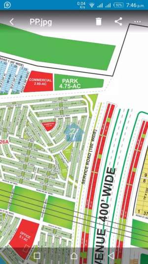 Bahria Town Karachi Precinct 26-A Plots