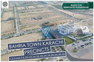125 Square Yards Plots For Sale in Bahria Town Karachi