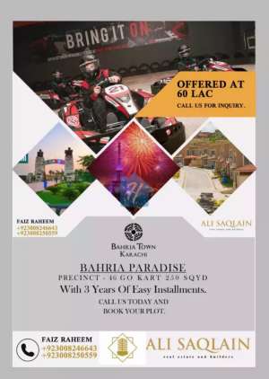 New Deal Paradise Precient 46 Go Kart New Cutting