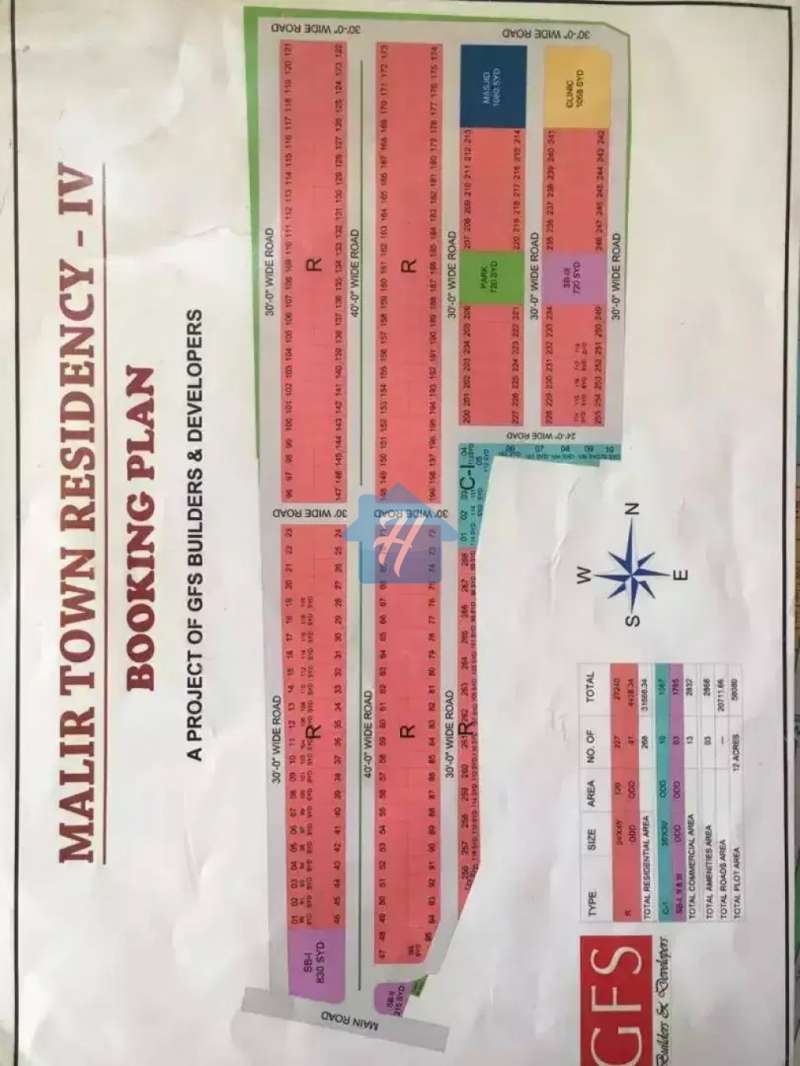 Malir Town Residency Phase 4  - 120 Yards Ideal Location plot