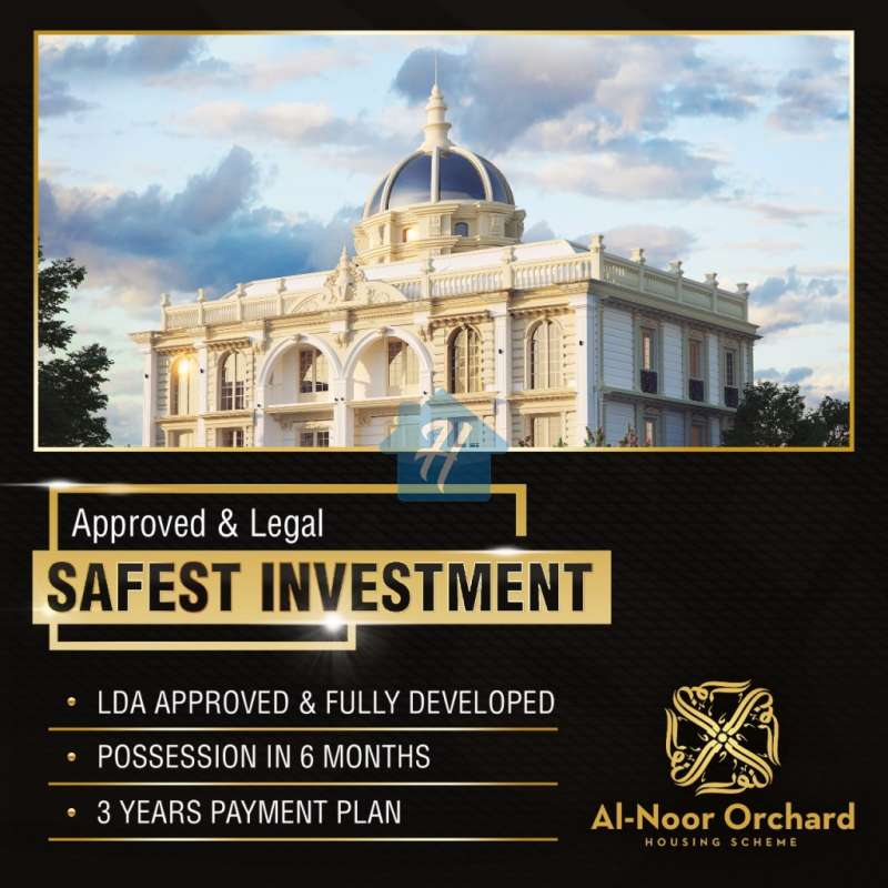 4 Year installment Plan 20000 Monthly Installment Al-Noor Orchard 100 LDA Approved
