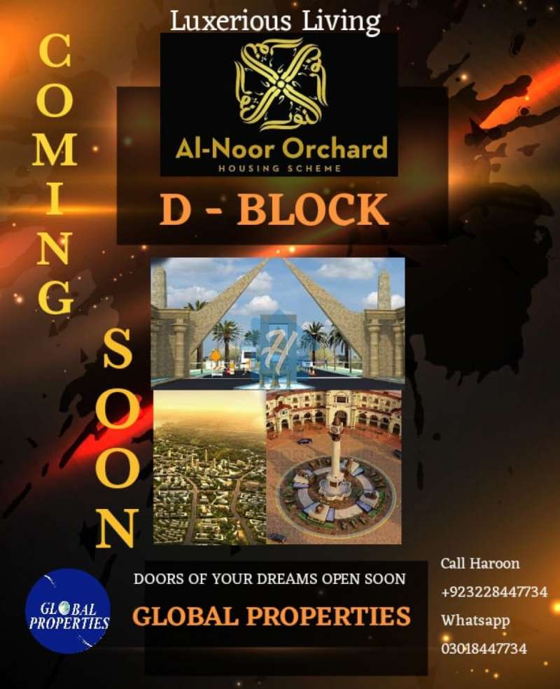 4 Years Installment Booking Available Alnoor Orchard Sharaqpur