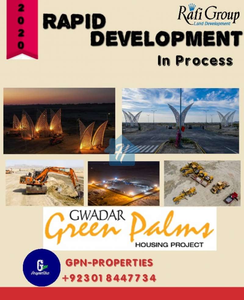 4 Marla Commercial File Avaliable Green Palms Gwadar Rafi Group