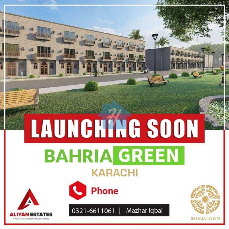 Bahria Green - 75 Yards Plot Book Start on Installment